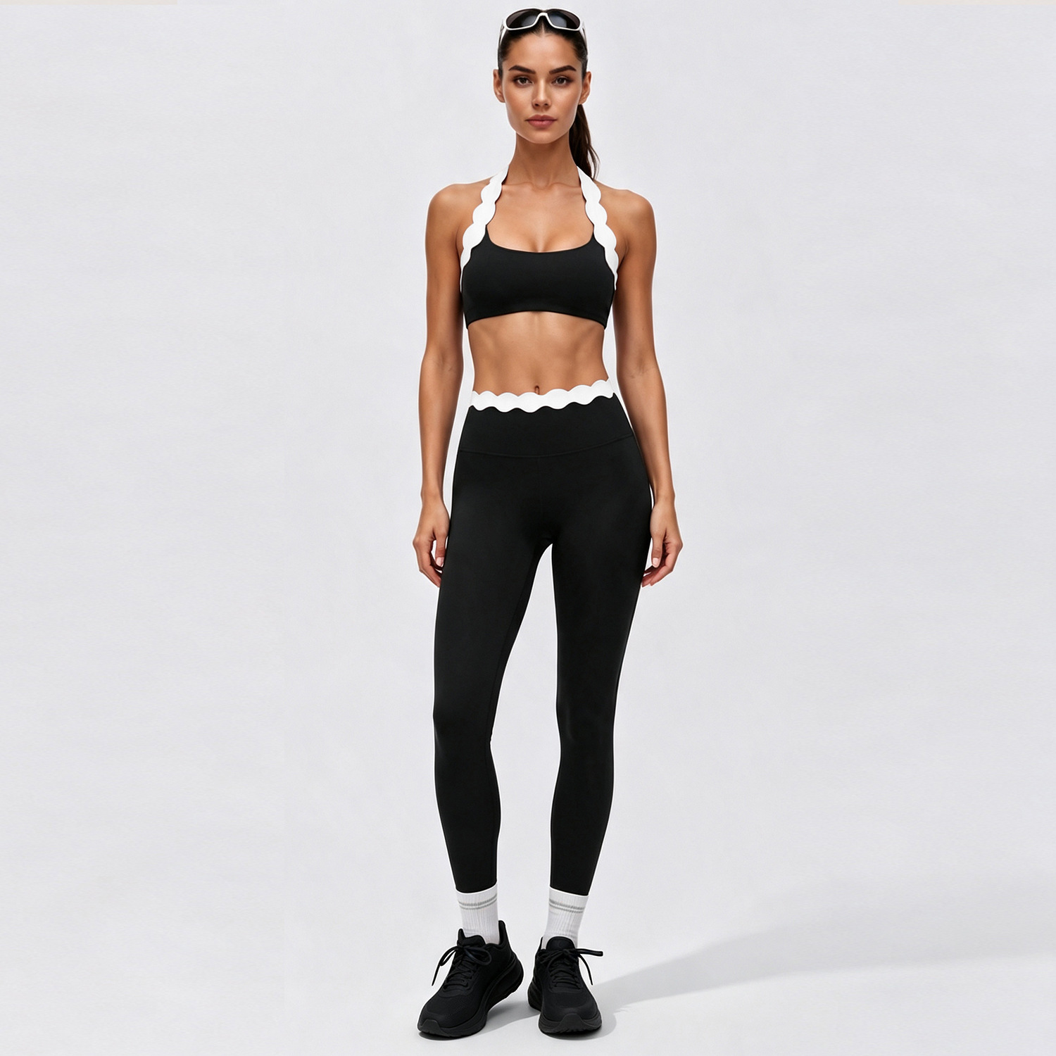 Kadın 2 Parçalı Yoga Kıyafeti  - Lace Bralette Set incelemesi ve fiyatı