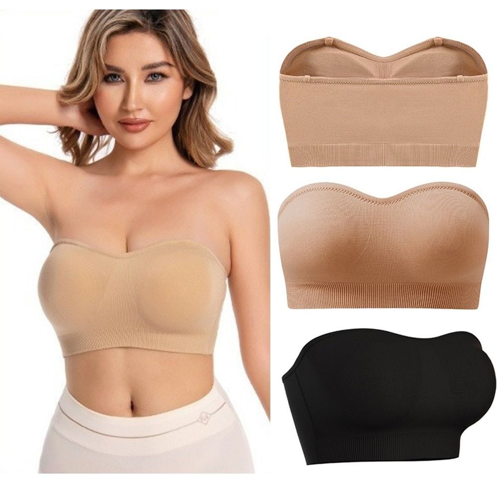 Rahat Dolgulu Askısız Bandeau  - Push Up Bra Silicone incelemesi ve fiyatı
